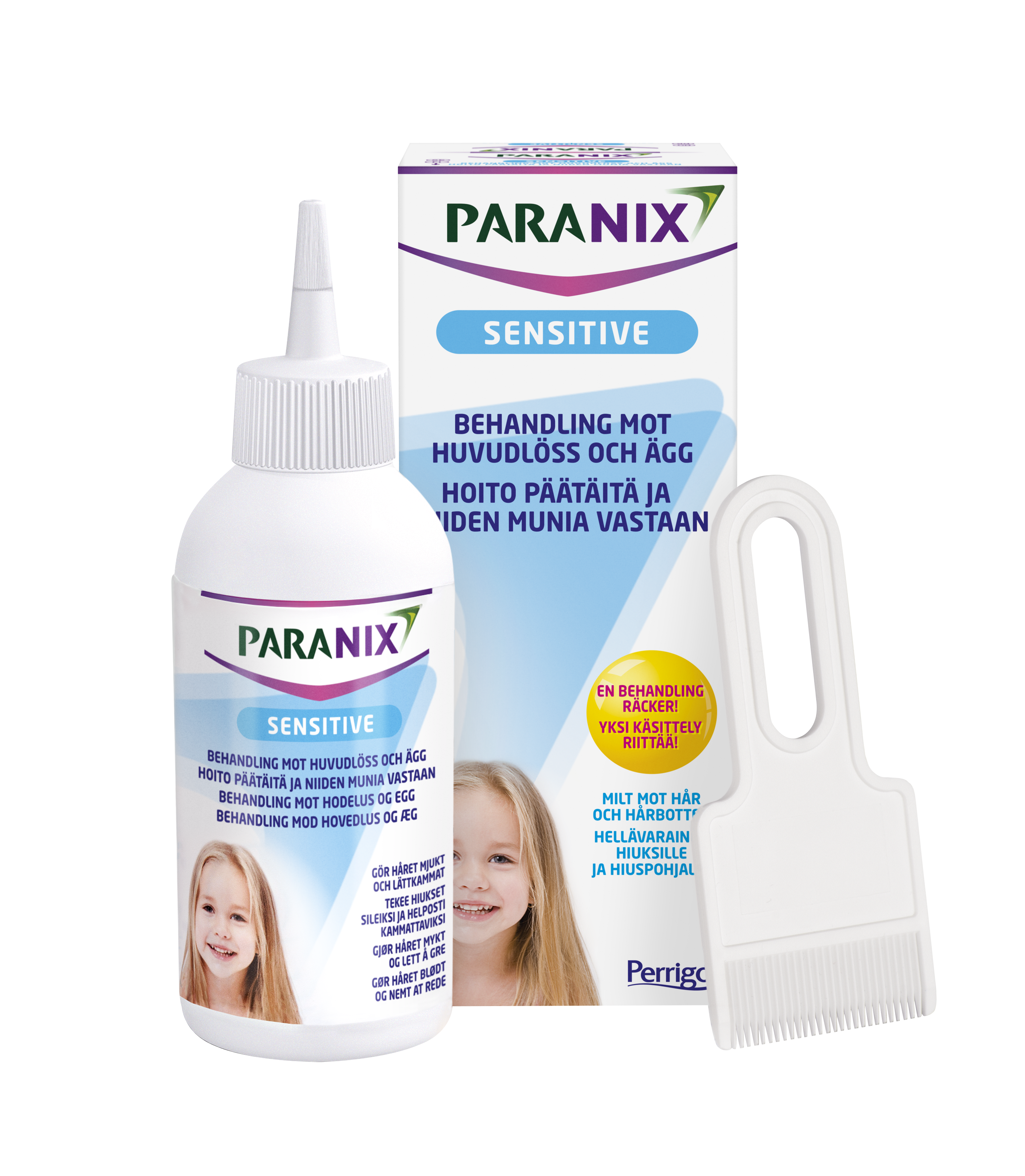 Paranix Sensitive för långt hår